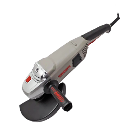 Шлифмашина угловая CROWN CT13500-230S, 2200Вт, диск 230мм (плавный пуск)