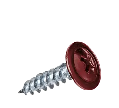 Саморез с прессшайбой крашенные